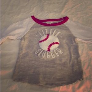 Mud pie baseball shirt